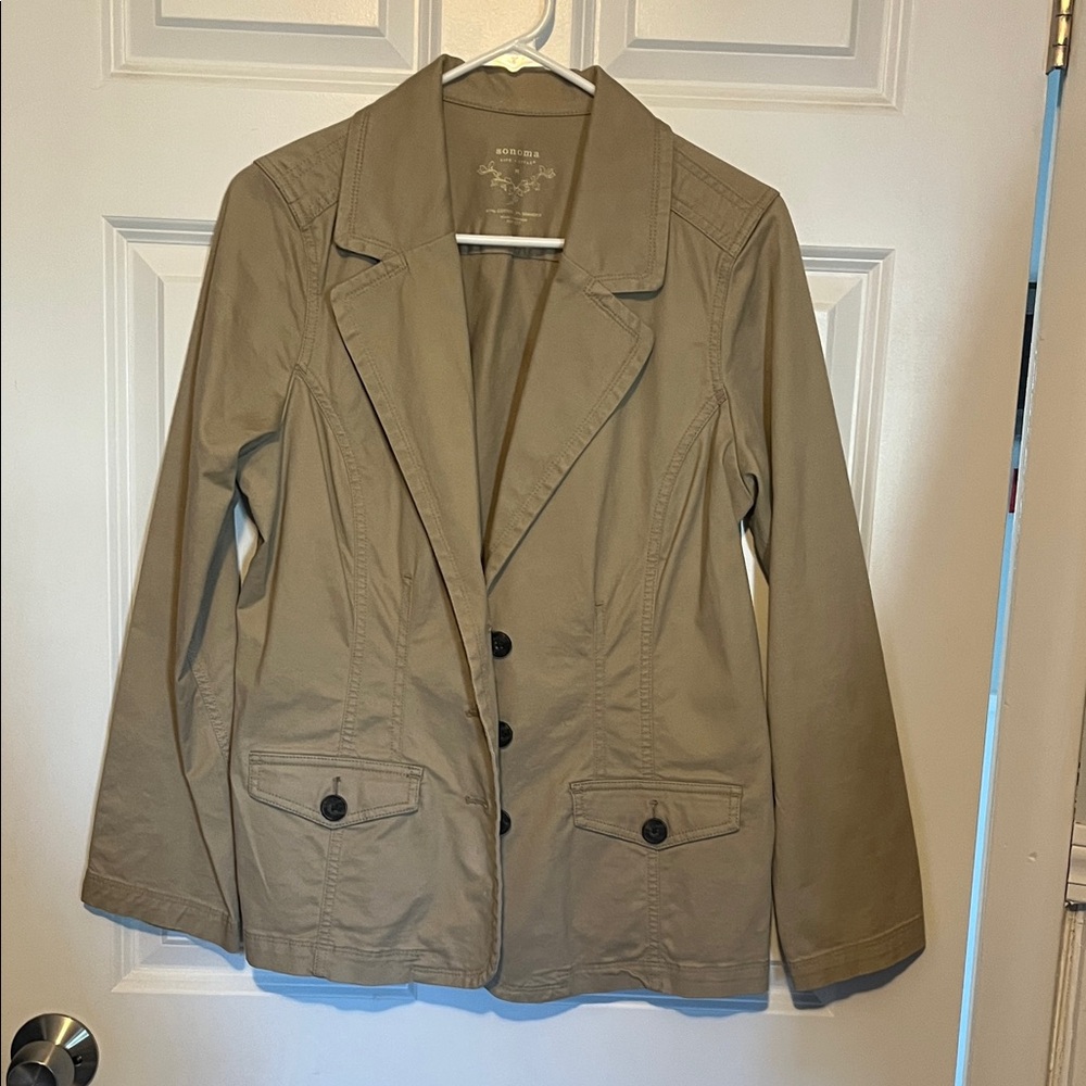 Sonoma Women's Tan Blazer